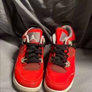 Red Air Jordan Sneakers